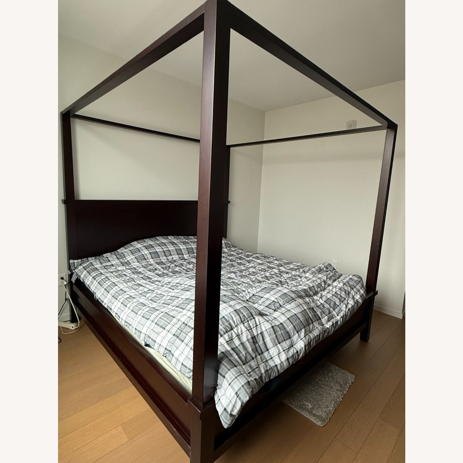Pottery Barn Cali King Solid Wood Bed - Canopy Bed - image-7