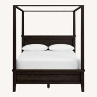 Pottery Barn Cali King Solid Wood Bed - Canopy Bed