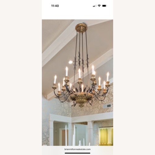 Used Vintage Chandelier  for sale on AptDeco