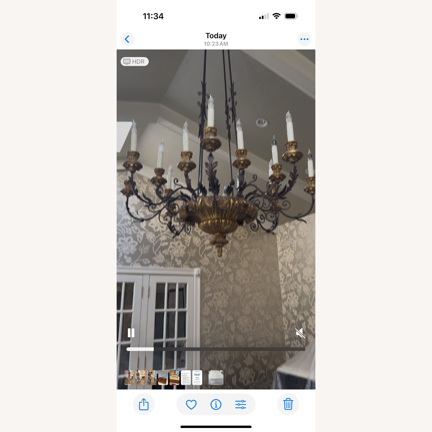 Vintage Chandelier  - image-3