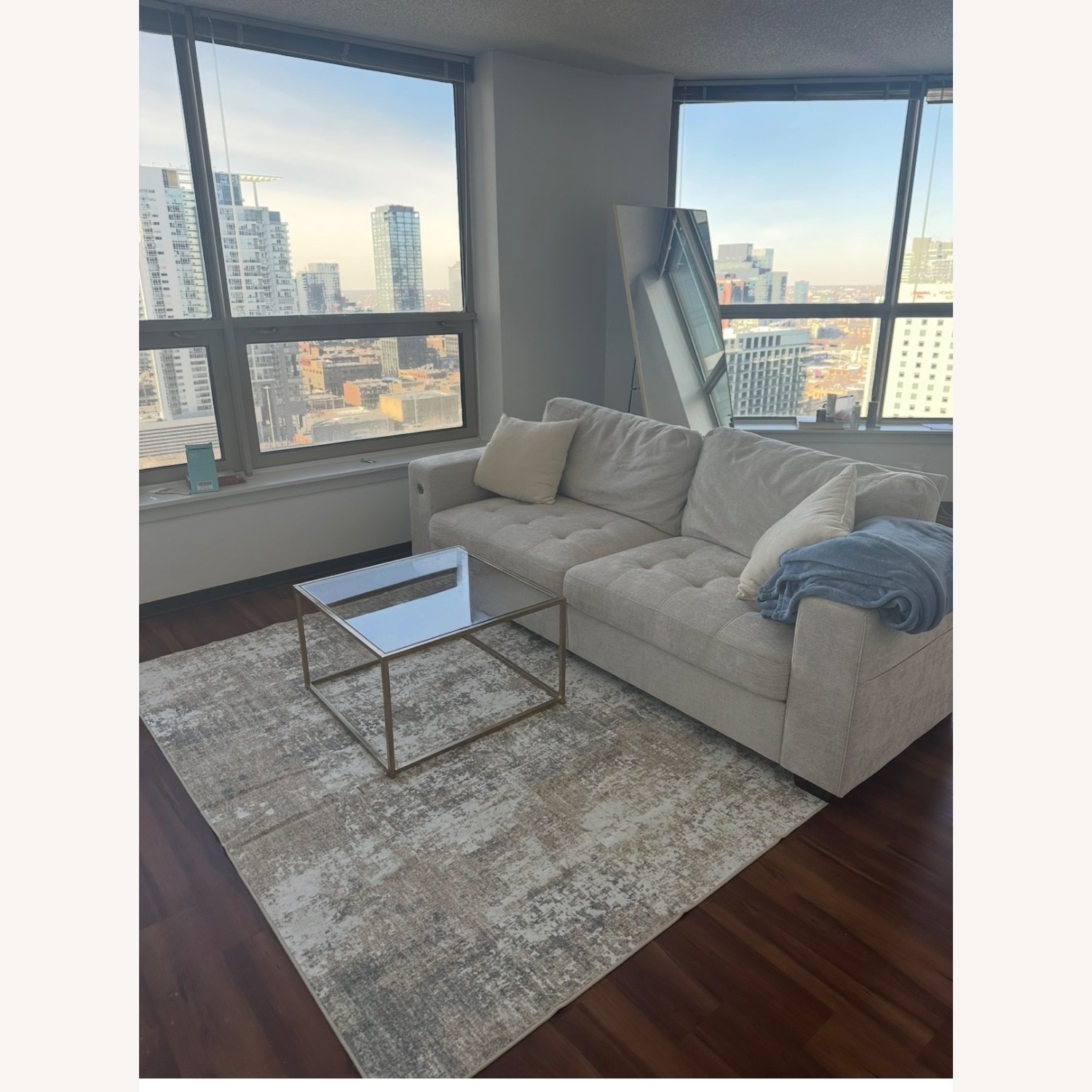 Bedluxury 89" Deep Sofa Couch - image-2
