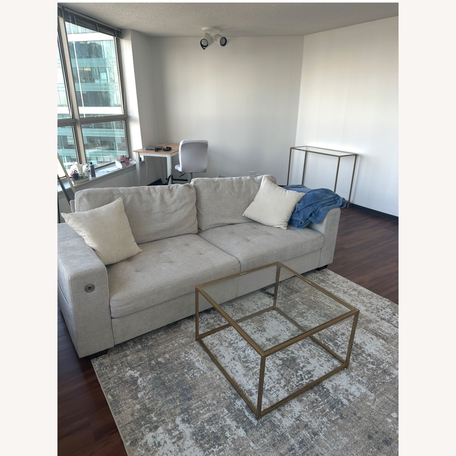 Bedluxury 89" Deep Sofa Couch - image-3