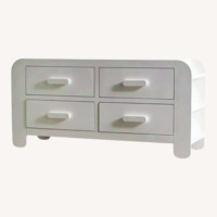 Urban Outfitters White Ruby 4-Drawer Dresser