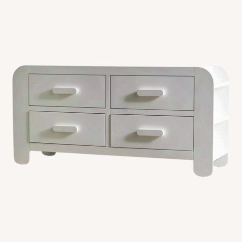 Used Urban Outfitters White Ruby 4-Drawer Dresser for sale on AptDeco