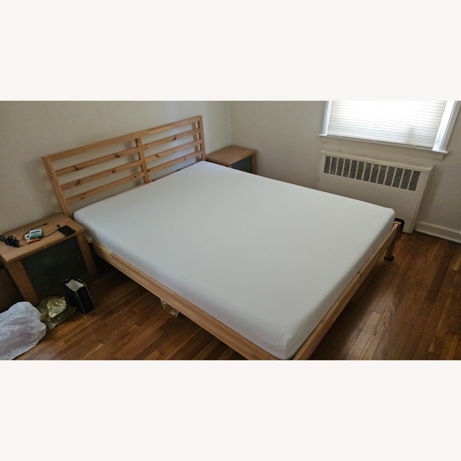 IKEA Tarva Wood Queen Bed - image-1