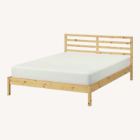IKEA Tarva Wood Queen Bed