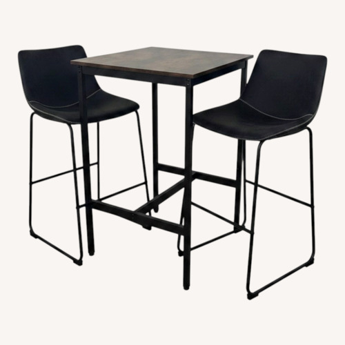 Used Amazon Dark Brown Wood Dining Sets for sale on AptDeco