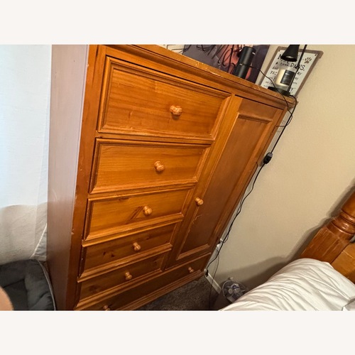 Used Natural Wood Dresser for sale on AptDeco