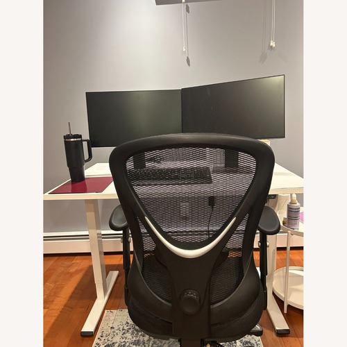 Used FlexiSpot Electric Adjustable Height Standing Desk for sale on AptDeco