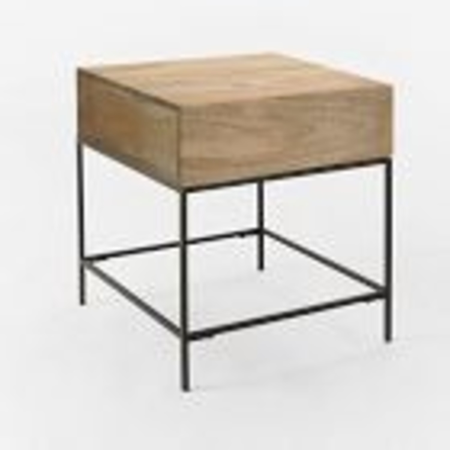 West Elm Industrial Storage Side Table - image-5