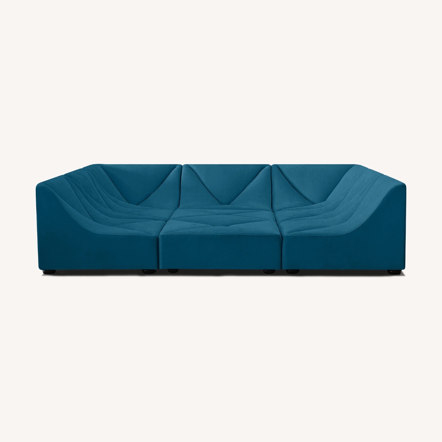 Dune Sofa Replica Blue Sofa - image-3