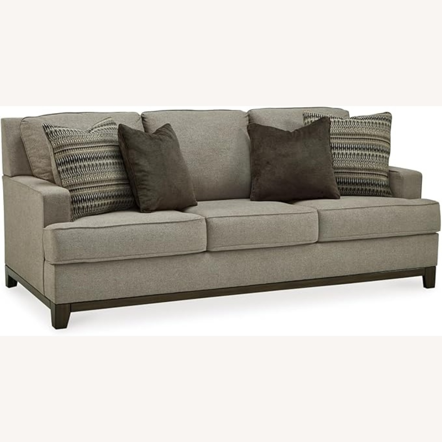 Ashley Furniture Light Gray 3+ Seater Sofa - image-5