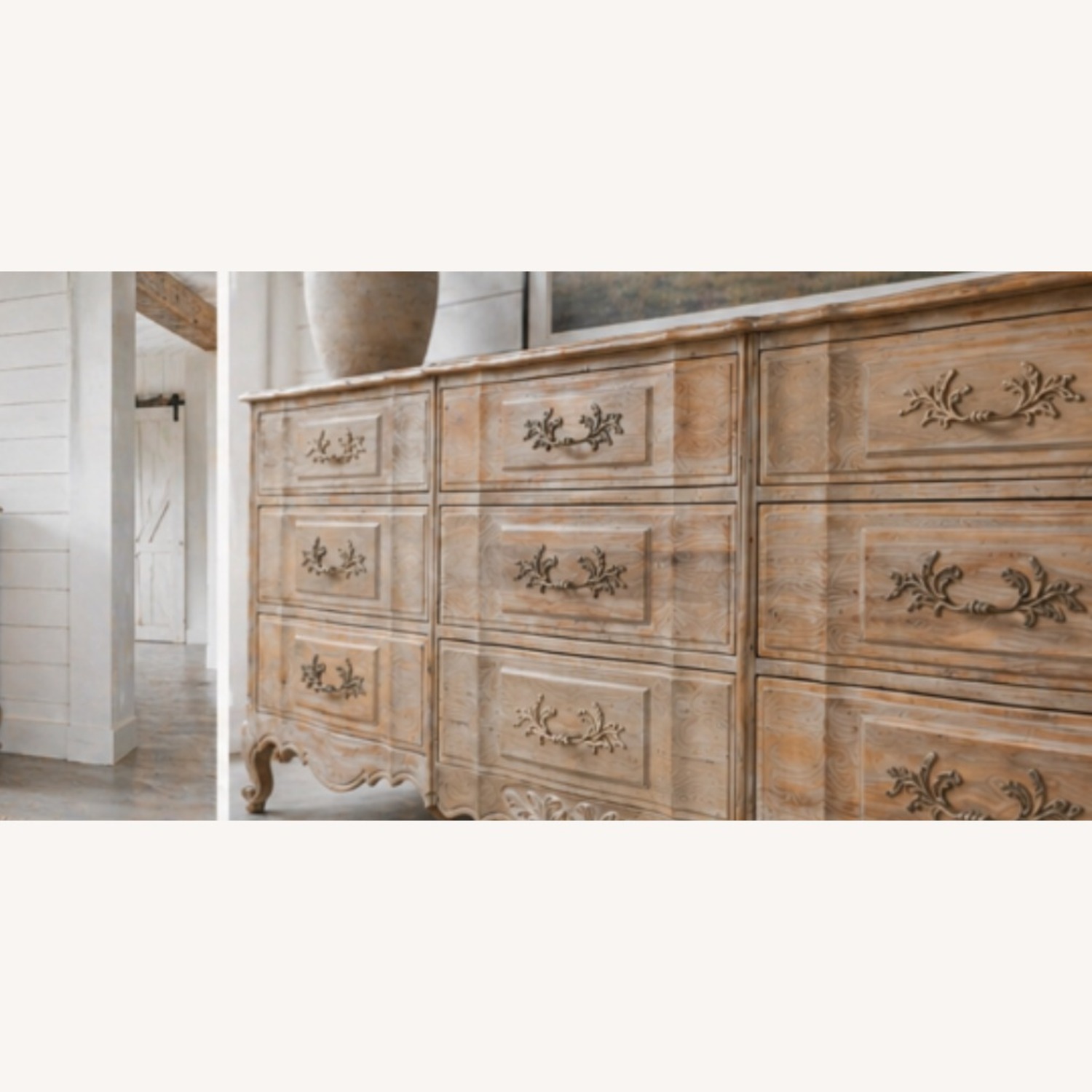 Thomasville Furniture Industries 9 Drawer Natural Dresser - image-5