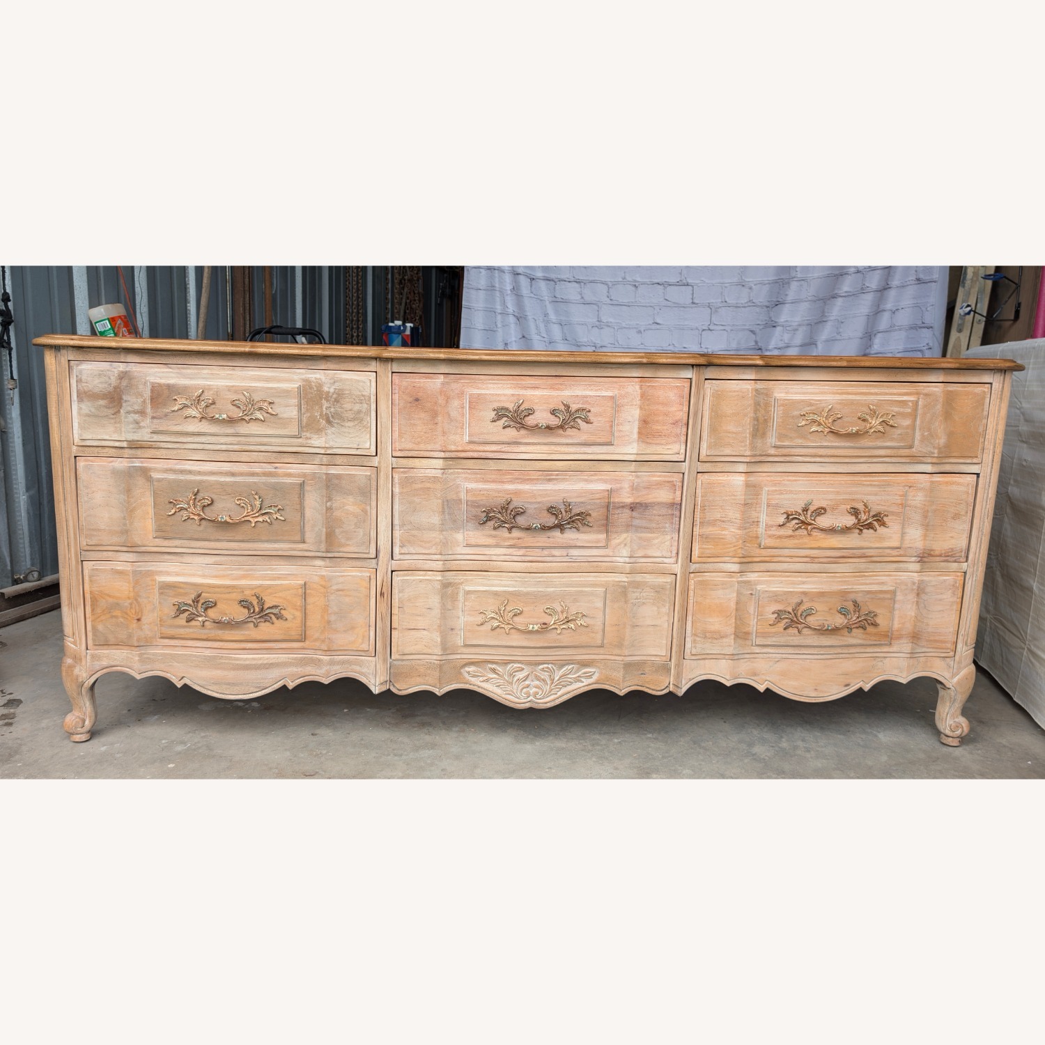 Thomasville Furniture Industries 9 Drawer Natural Dresser - image-7