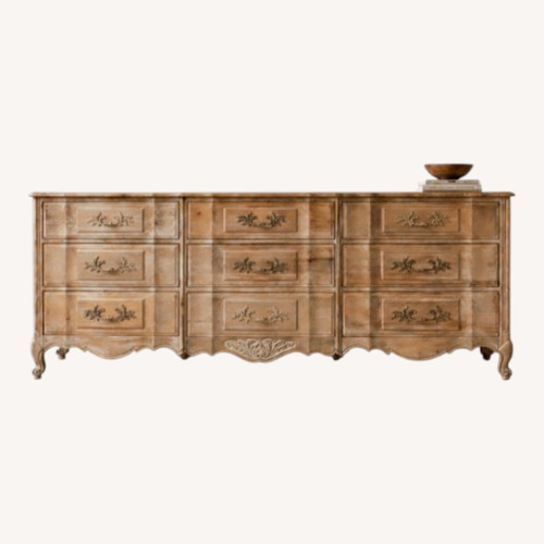 Used Thomasville Furniture Industries 9 Drawer Natural Dresser for sale on AptDeco