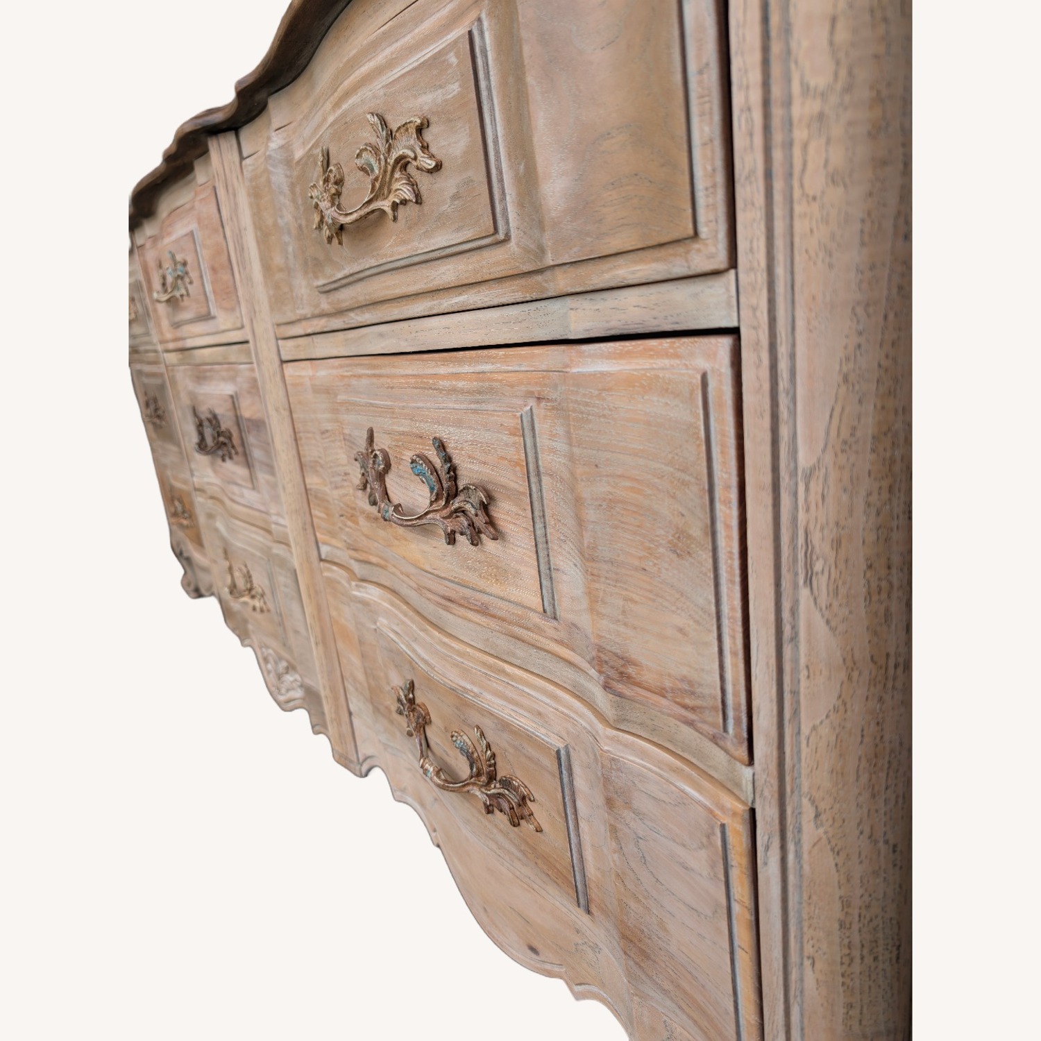 Thomasville Furniture Industries 9 Drawer Natural Dresser - image-11