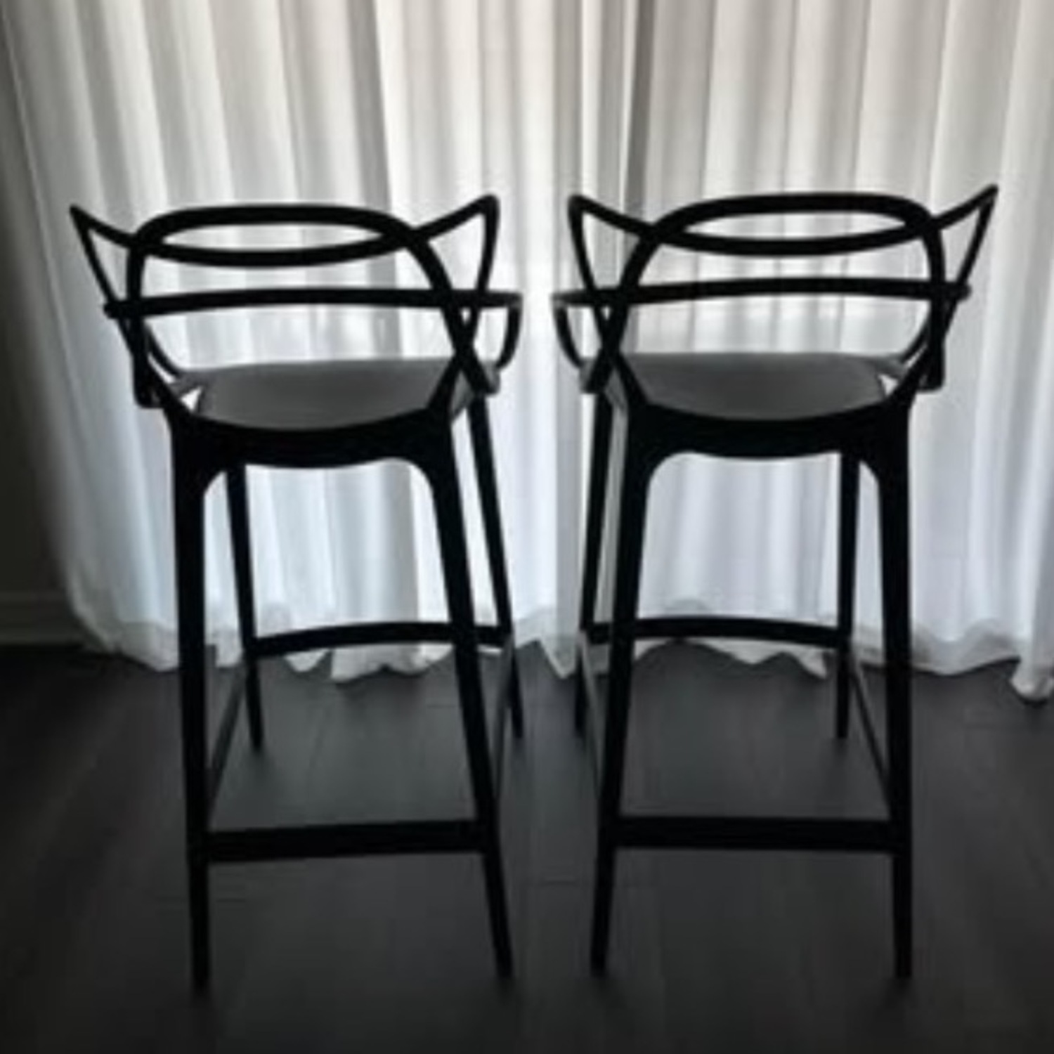 Kartell Master Black Stools - image-2