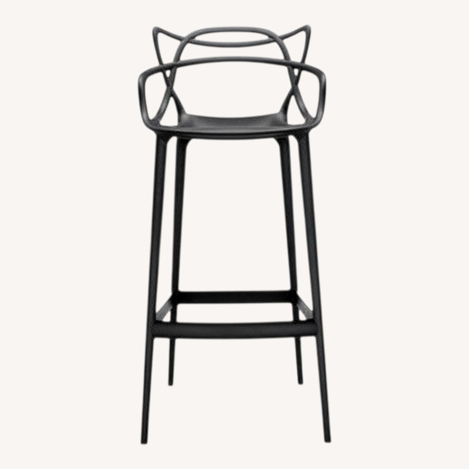 Kartell Master Black Stools - image-0