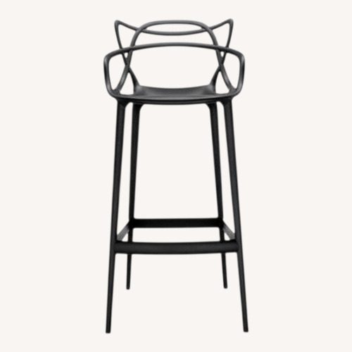 Used Kartell Master Black Stools for sale on AptDeco