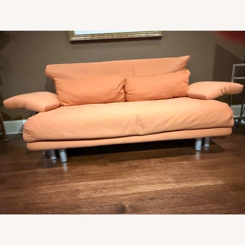 Used Ligne Roset Multy Orange Sleeper Sofa for sale on AptDeco