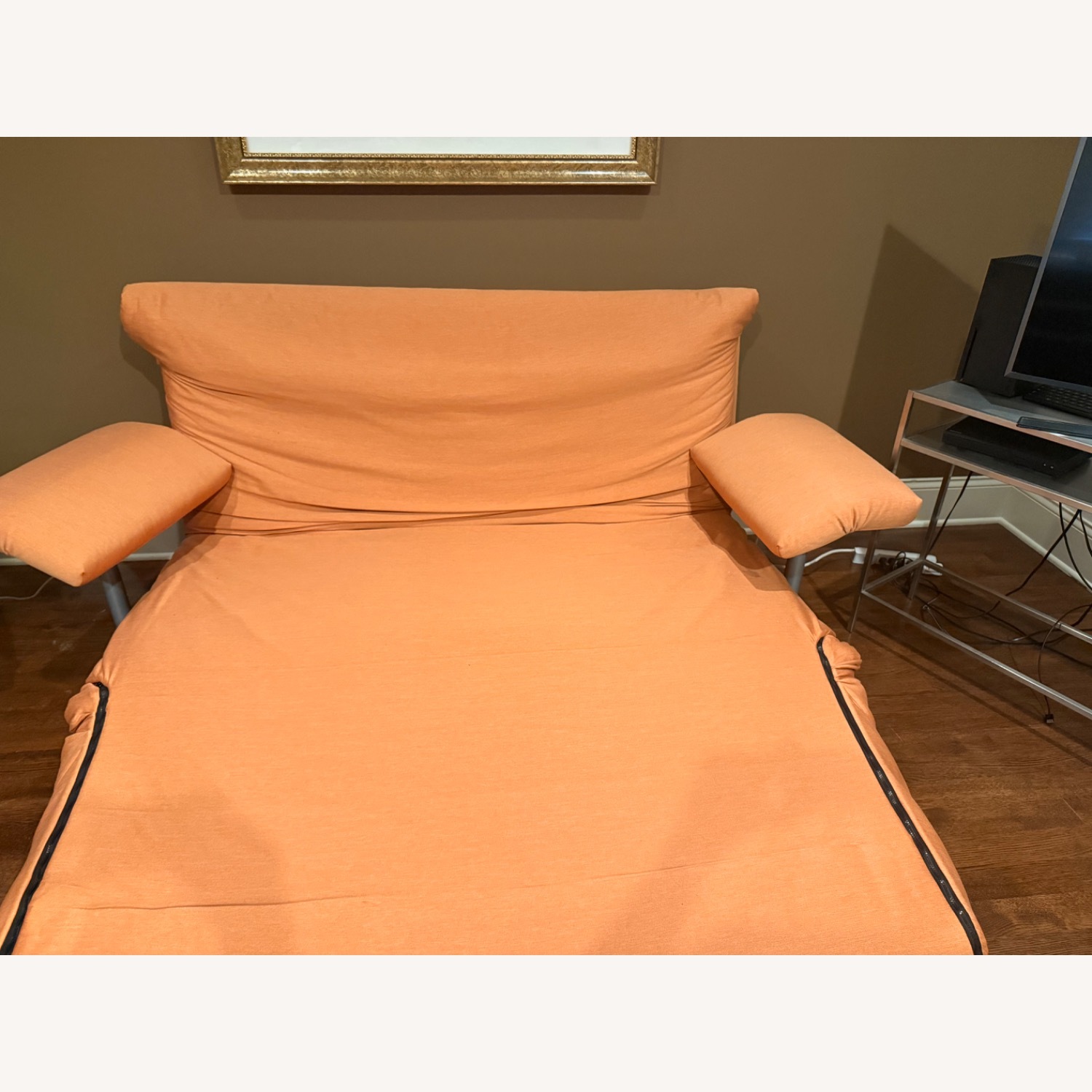 Ligne Roset Multy Orange Sleeper Sofa - image-4