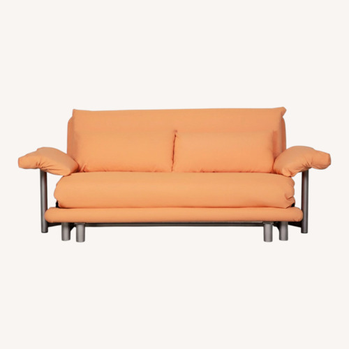 Used Ligne Roset Multy Orange Sleeper Sofa for sale on AptDeco