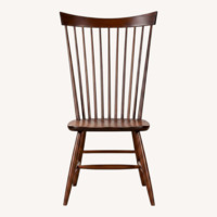 Crate & Barrel Cherry Shaker Dining Chairs
