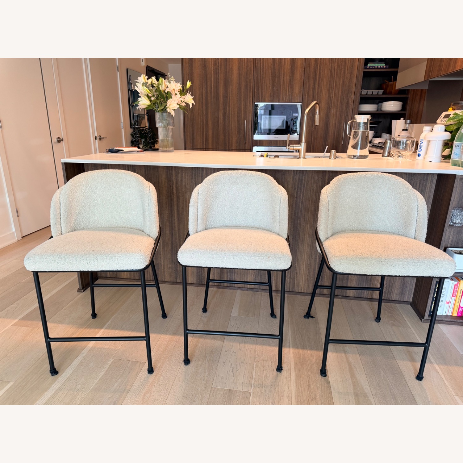 Rove Concepts Angelo Boucle Stools - image-2