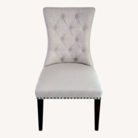 Natural Fabric Dining Chairs