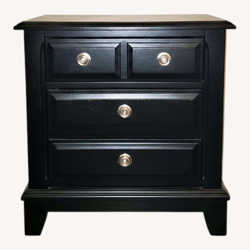 Used Ashley Furniture Ridgely Dark Brown Wood Nightstands for sale on AptDeco