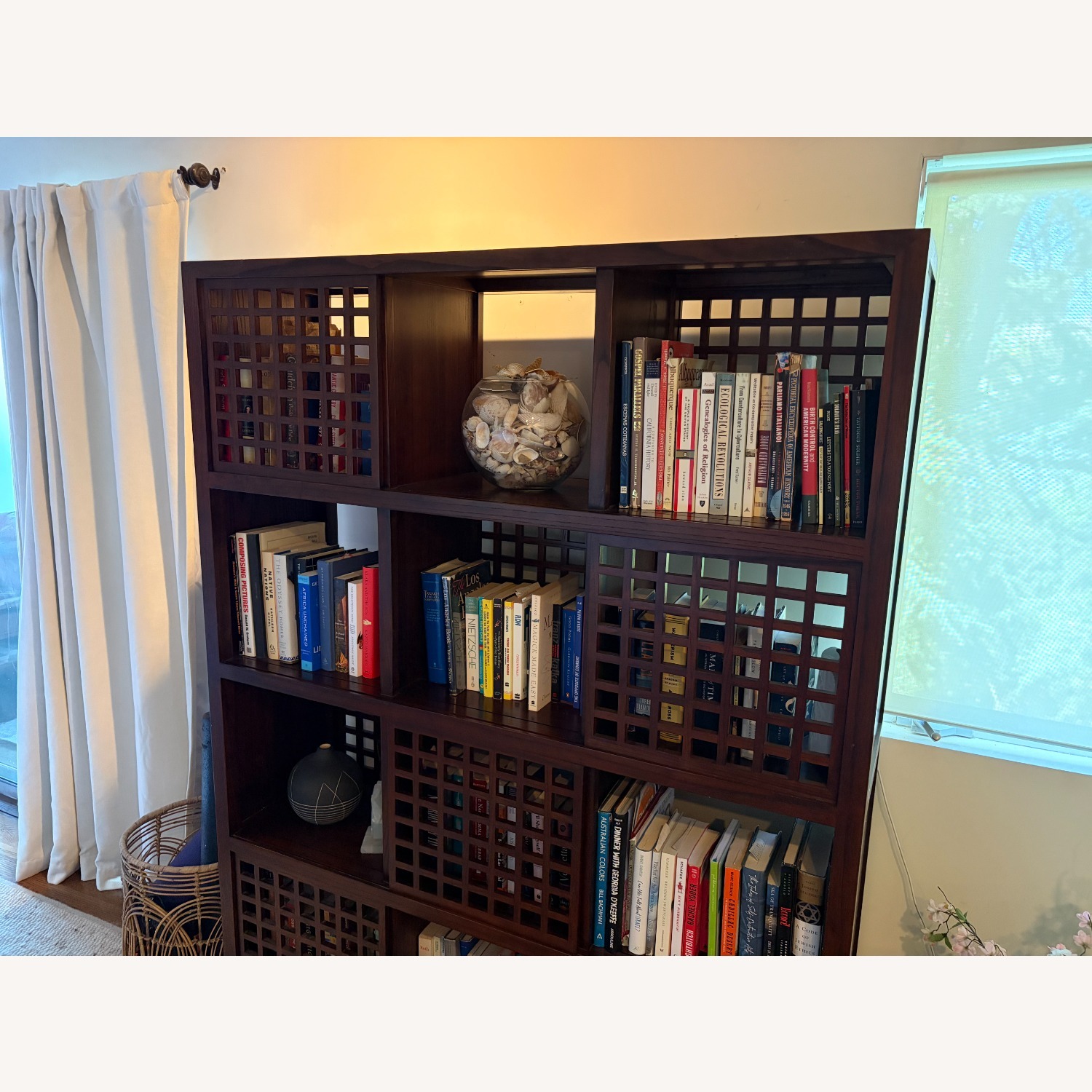 Room & Board Maria Yee Dark Brown Wood Bookcase - image-9