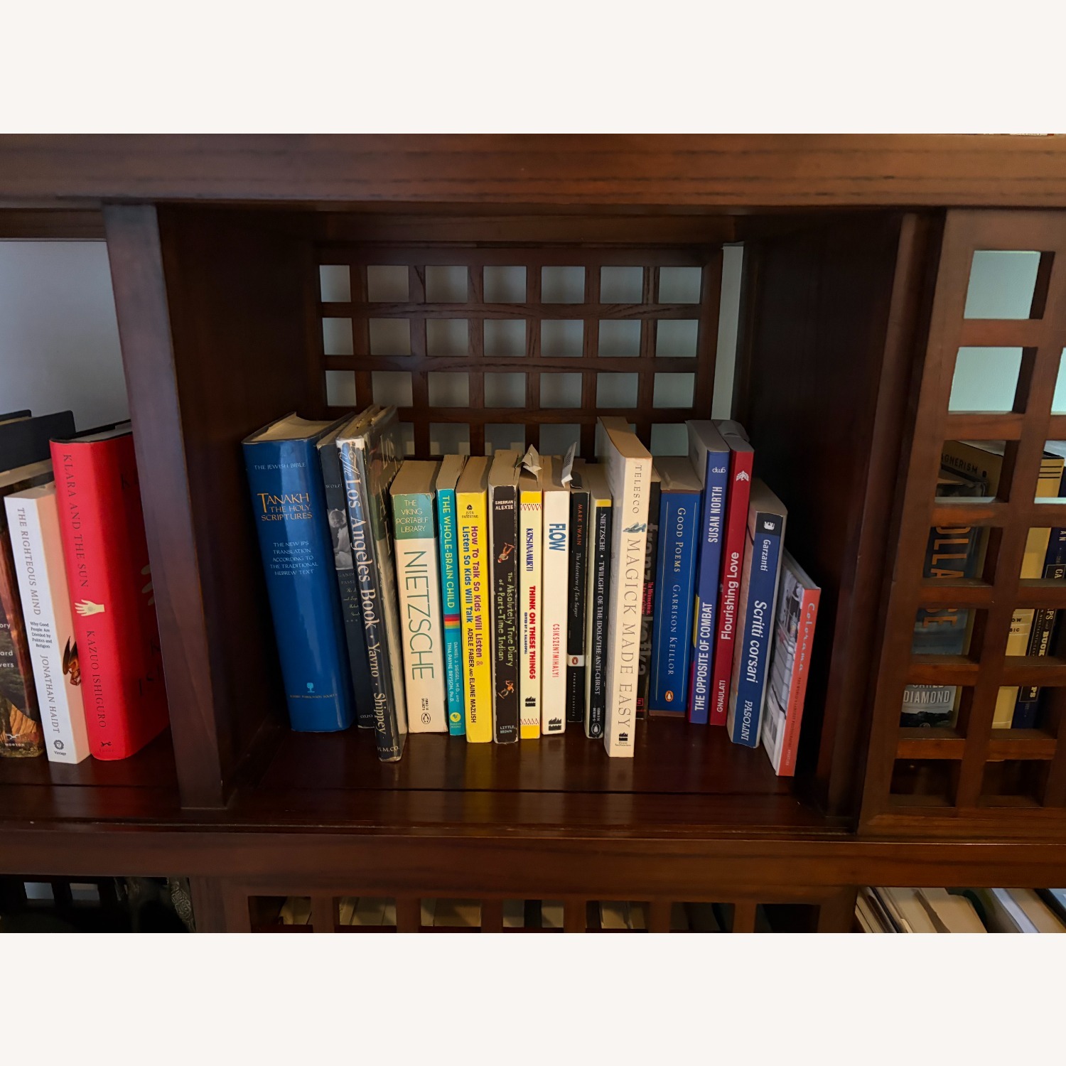 Room & Board Maria Yee Dark Brown Wood Bookcase - image-5