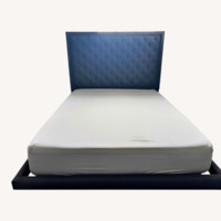 Raymour & Flanigan Dark Gray Full Bed