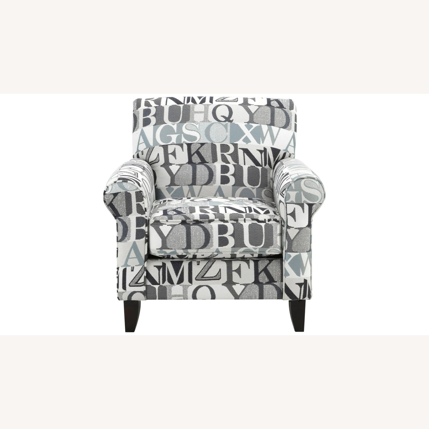 Raymour & Flanigan Alphie Light Gray Accent Chair - image-4