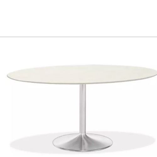 Used Room & Board Aria White Dining Table for sale on AptDeco