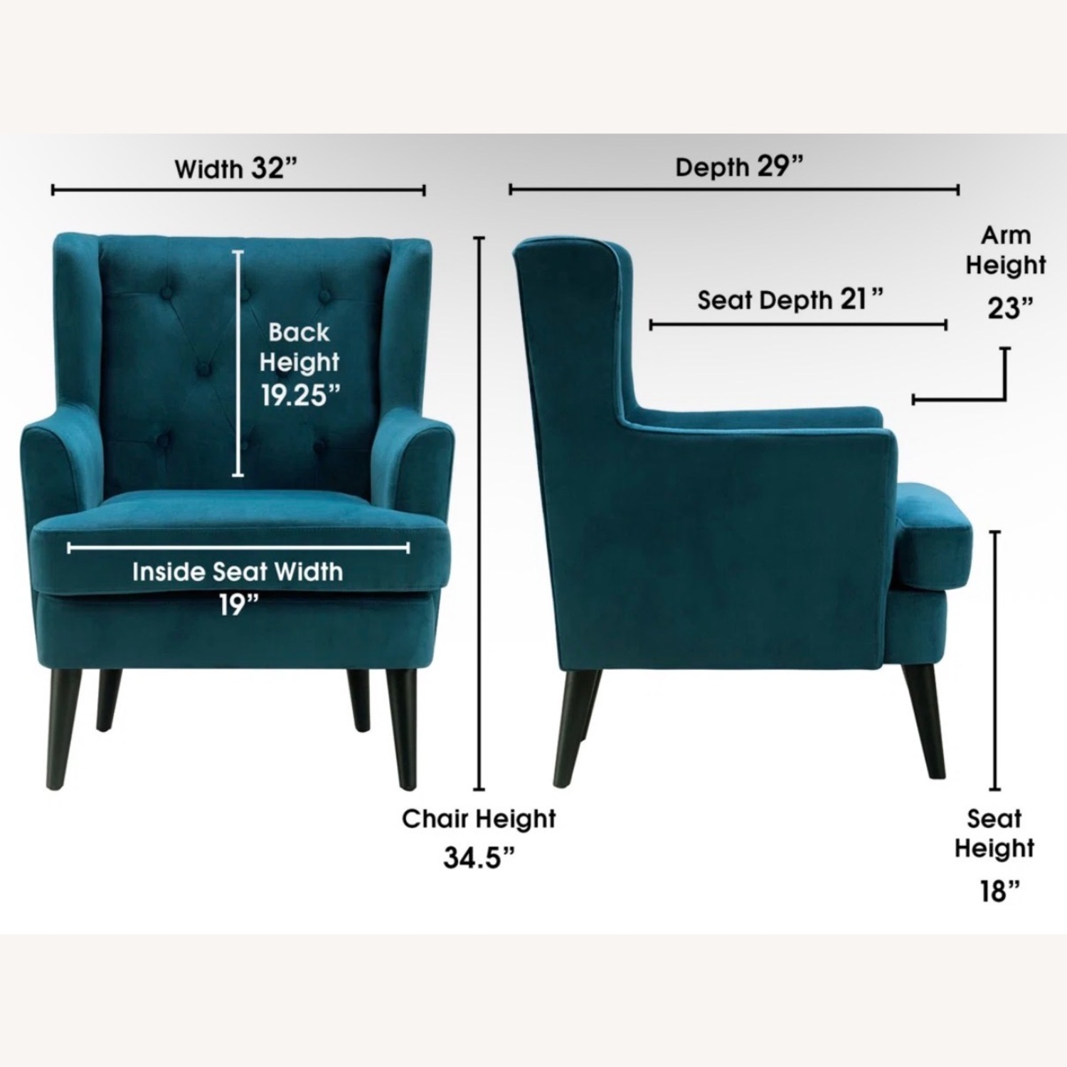 Wayfair Elle Decor Accent Chair - image-2
