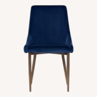 Living Spaces Nora Blue Dining Chairs