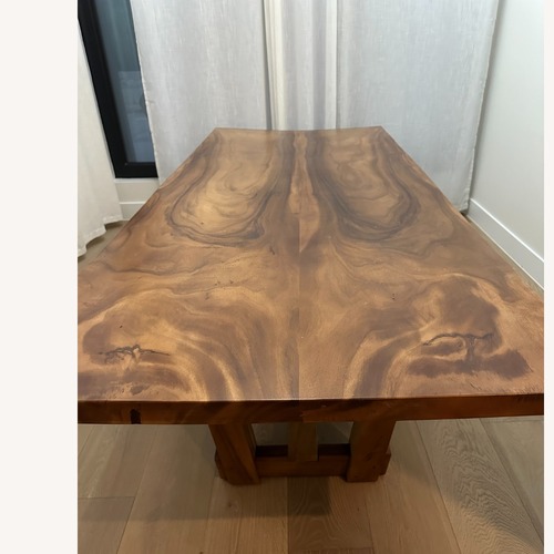 Used Four Hands Natural Wood Dining Table for sale on AptDeco