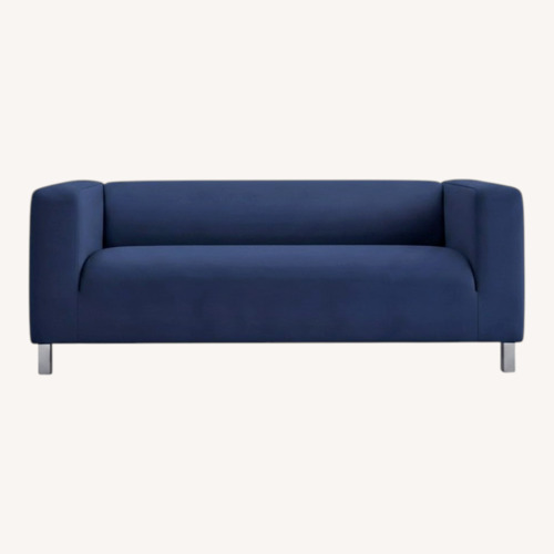 Used IKEA Klippan Blue Loveseat for sale on AptDeco