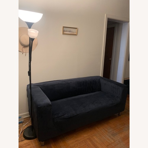 Used IKEA Klippan Blue Loveseat for sale on AptDeco