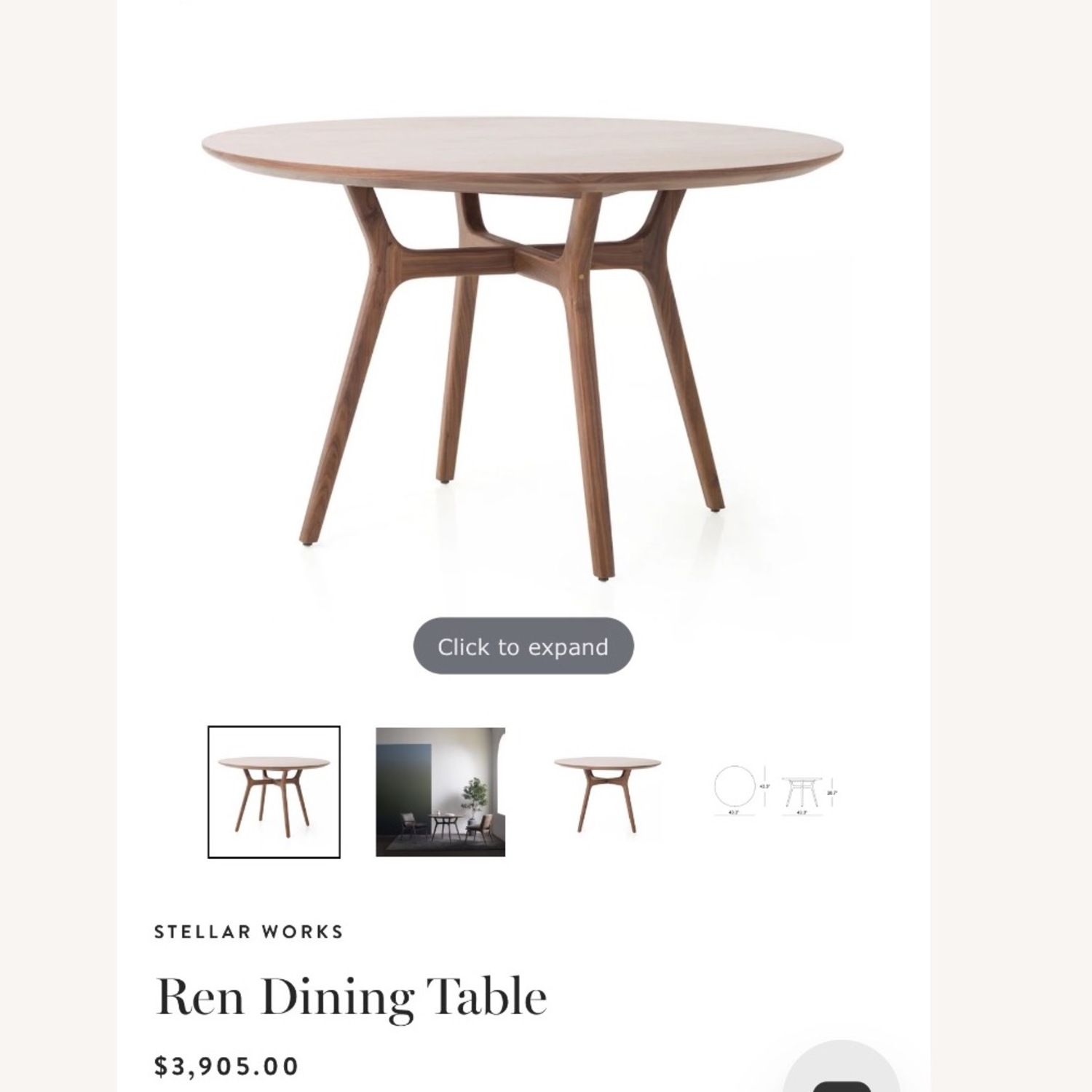 Design Within Reach Ren Dining Table - image-1