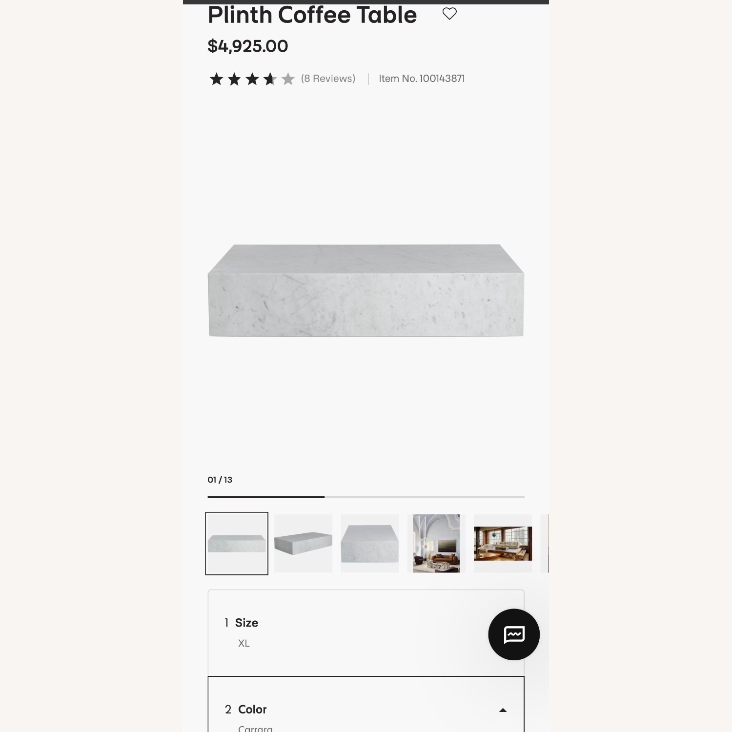 Design Within Reach Plinth Coffee Table - image-2