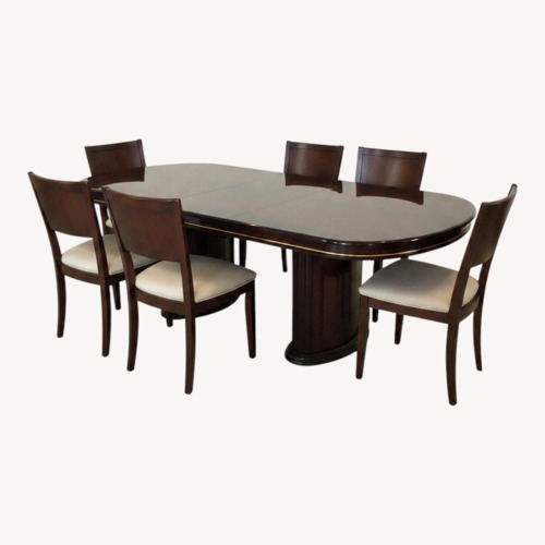 Used Dark Brown Dining Sets for sale on AptDeco