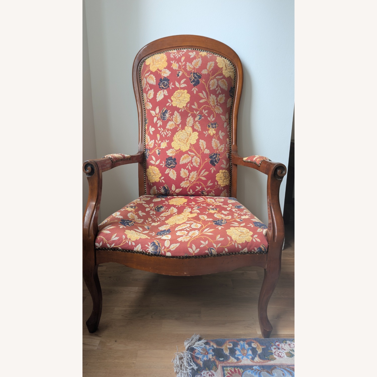 Louis XV Style Armchair - image-1