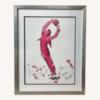 Tommy Tune Watercolor Art