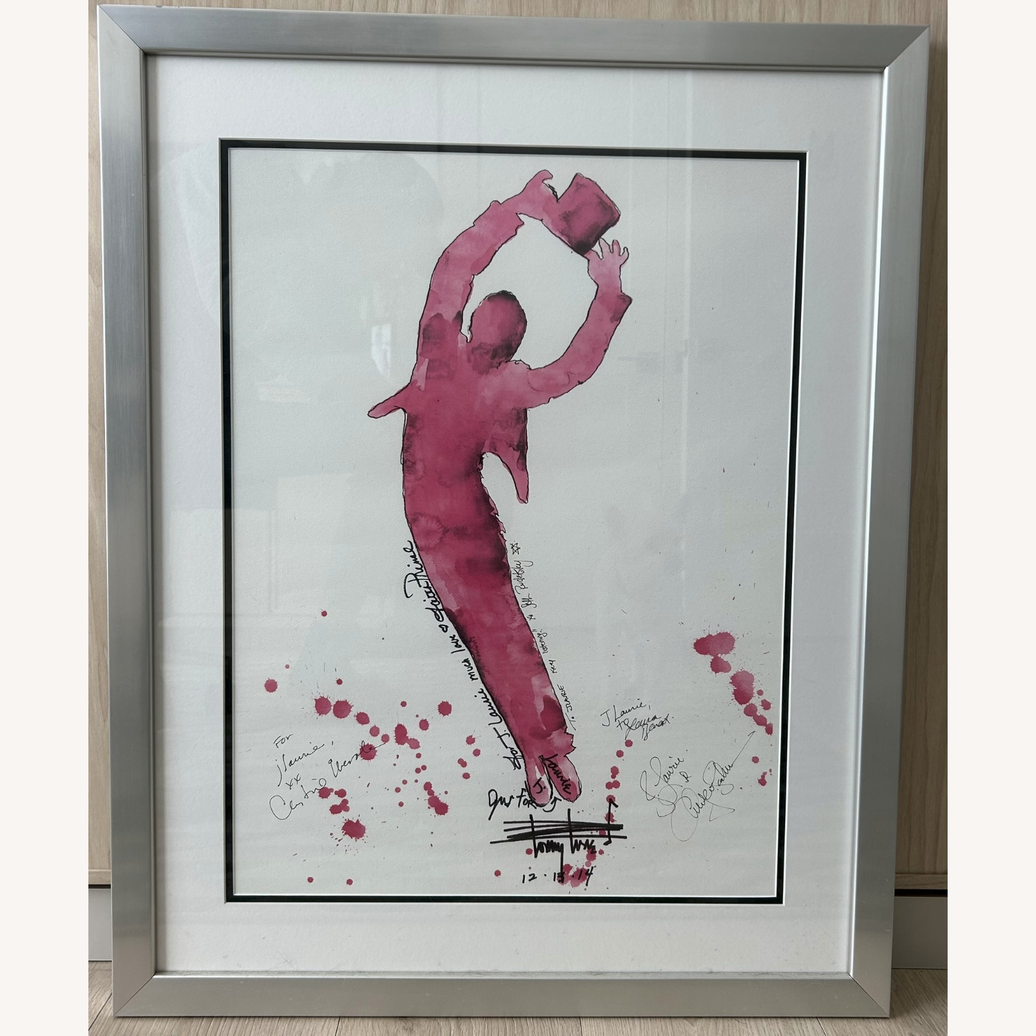 Tommy Tune Watercolor Art - image-1
