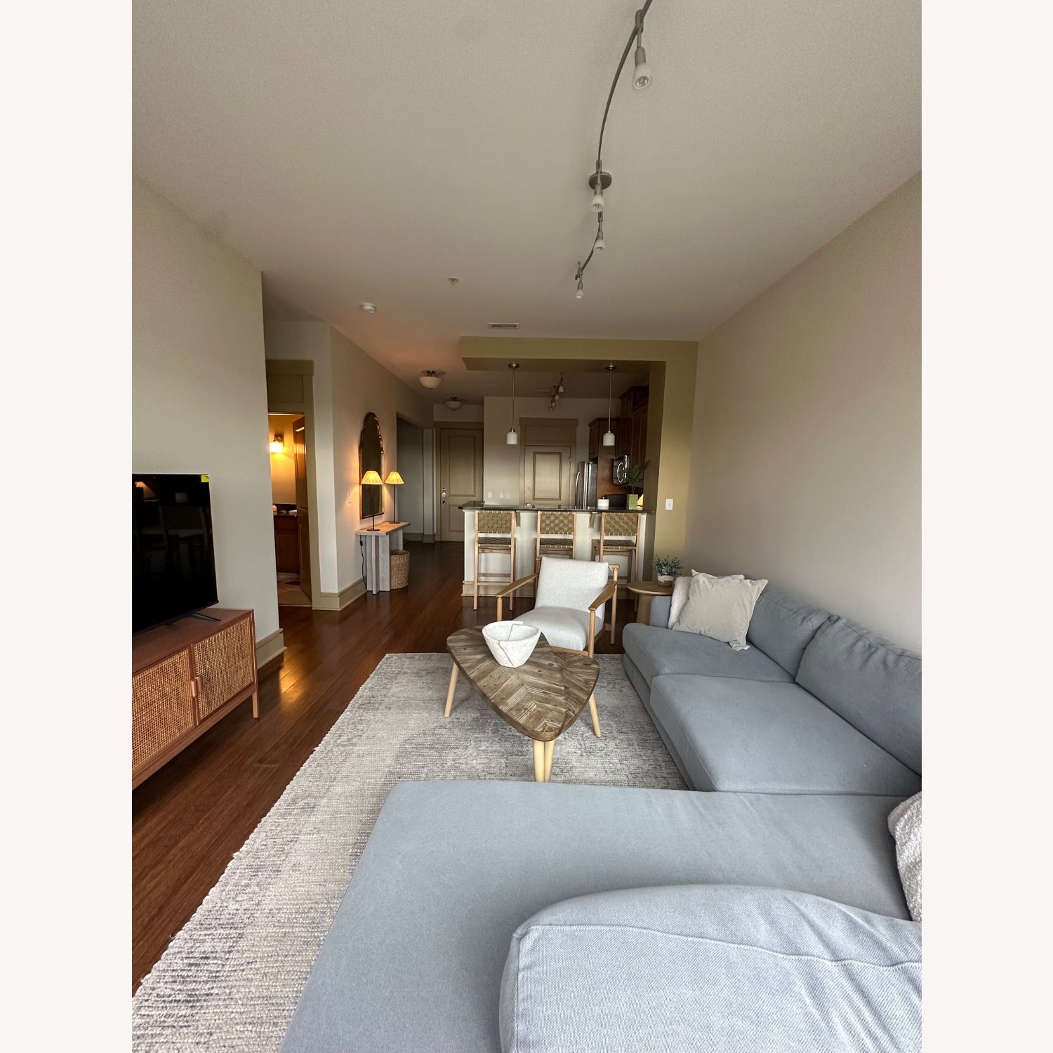 West Elm 2 Piece Sectional - image-7