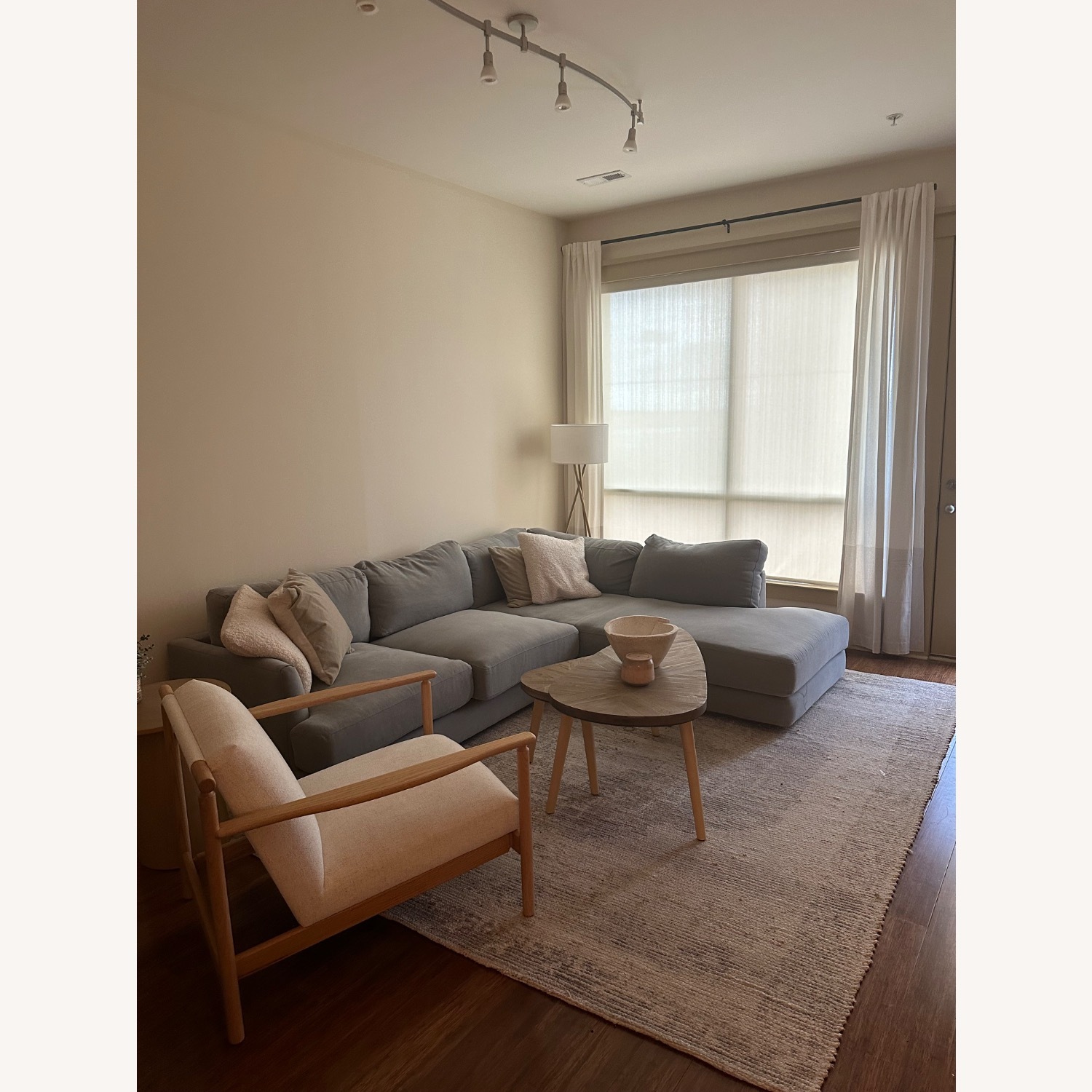 West Elm 2 Piece Sectional - image-4