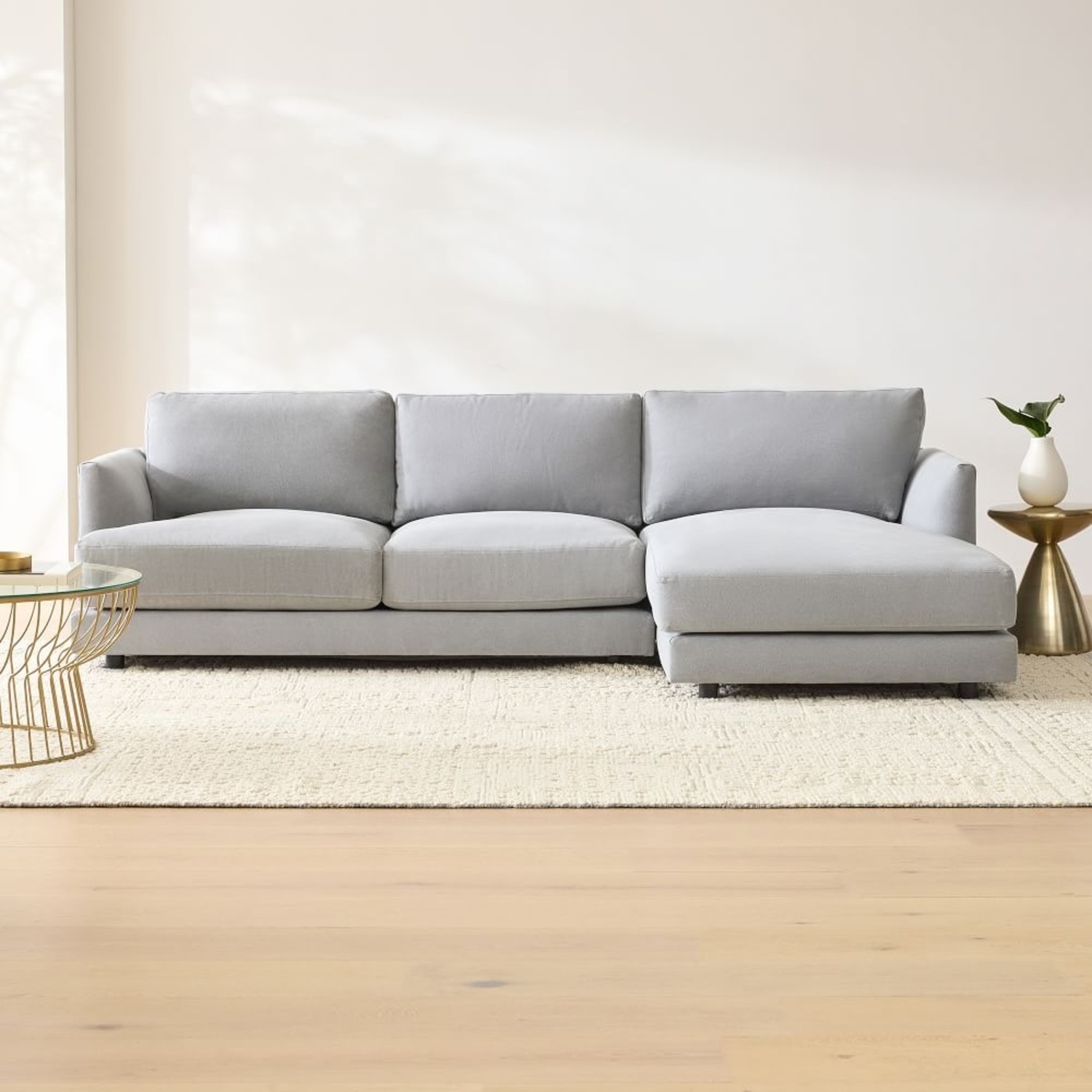 West Elm 2 Piece Sectional - image-11