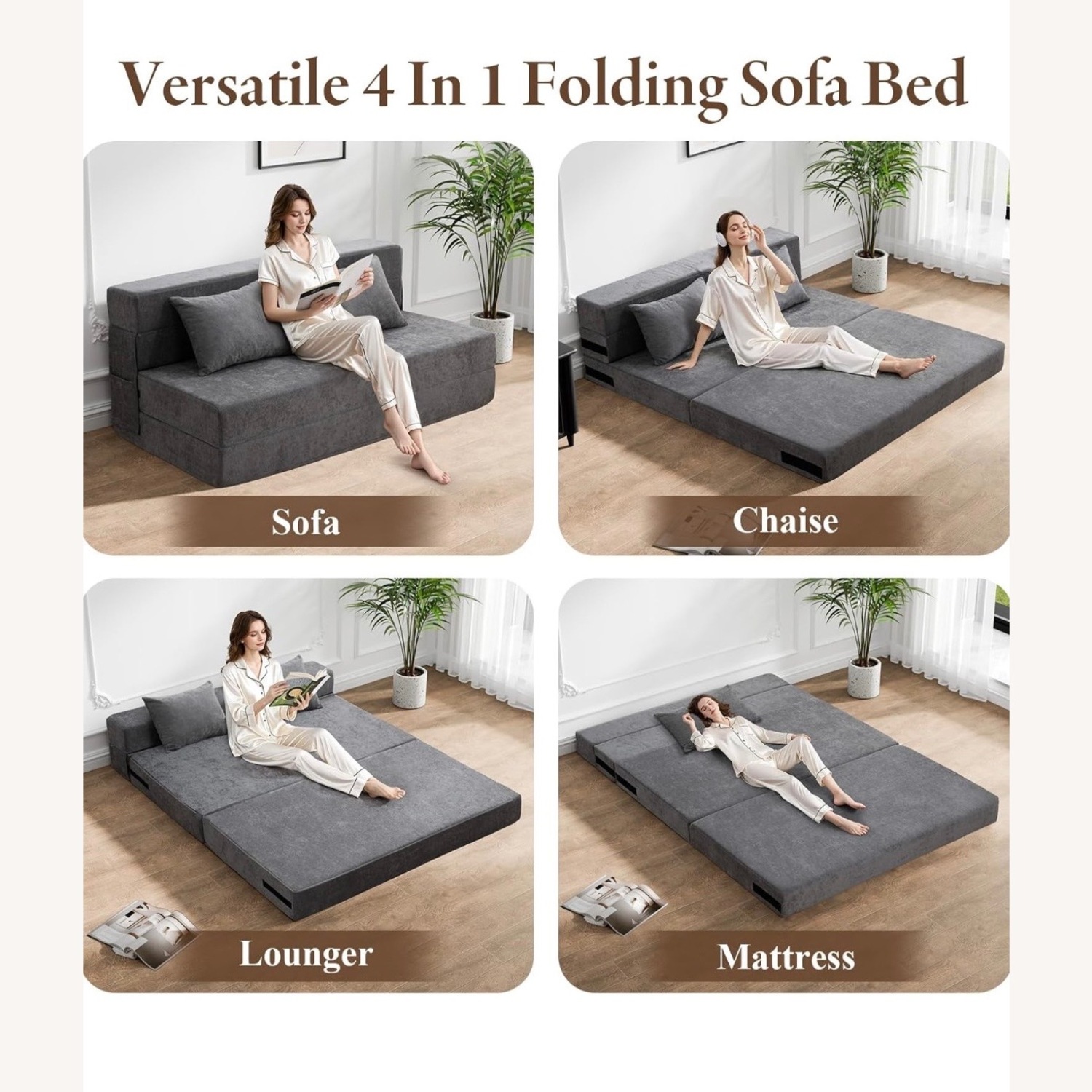 Convertible Futon Bed  - image-5